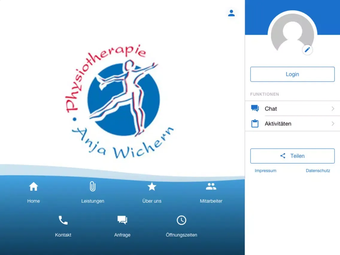 Physiotherapie Wichern iPad 應用截圖