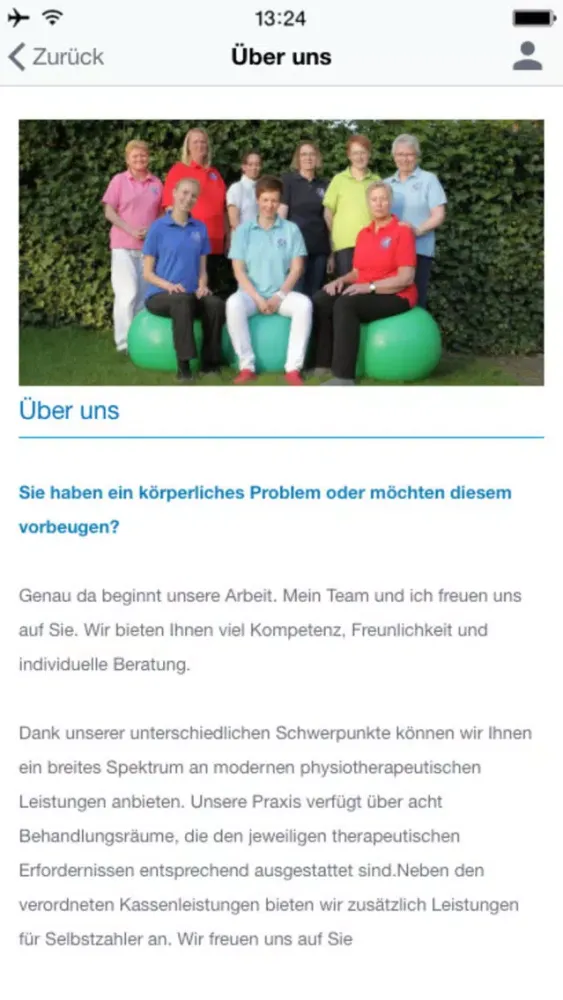 Physiotherapie Wichern應用截圖