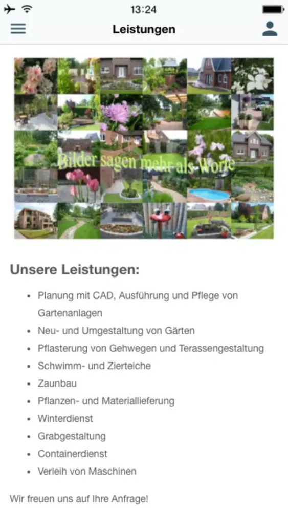 Capturas de tela do Wulf & Ewen GmbH Gartenbau