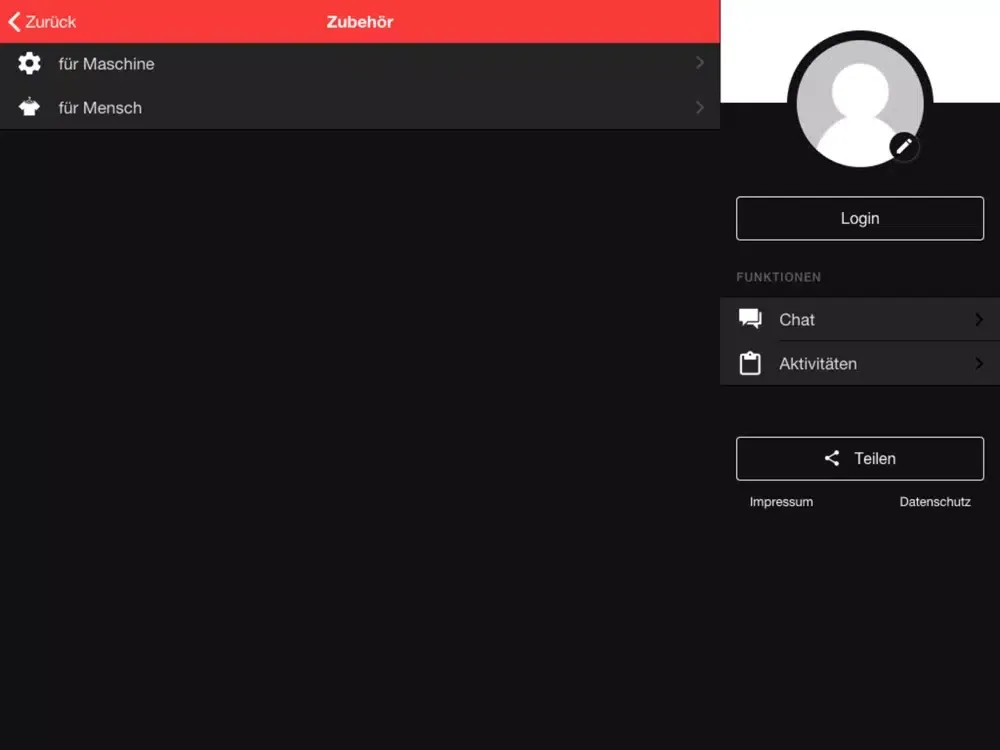 Tangkapan layar Superbike Centrum Melle GmbH iPad 