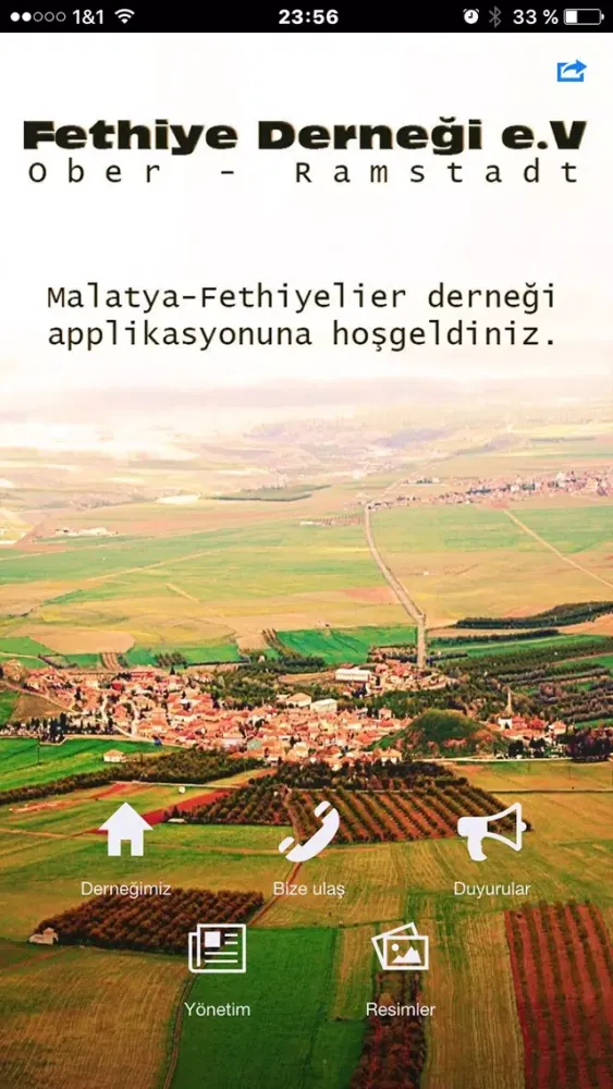 Capturas de tela do Fethiye Verein