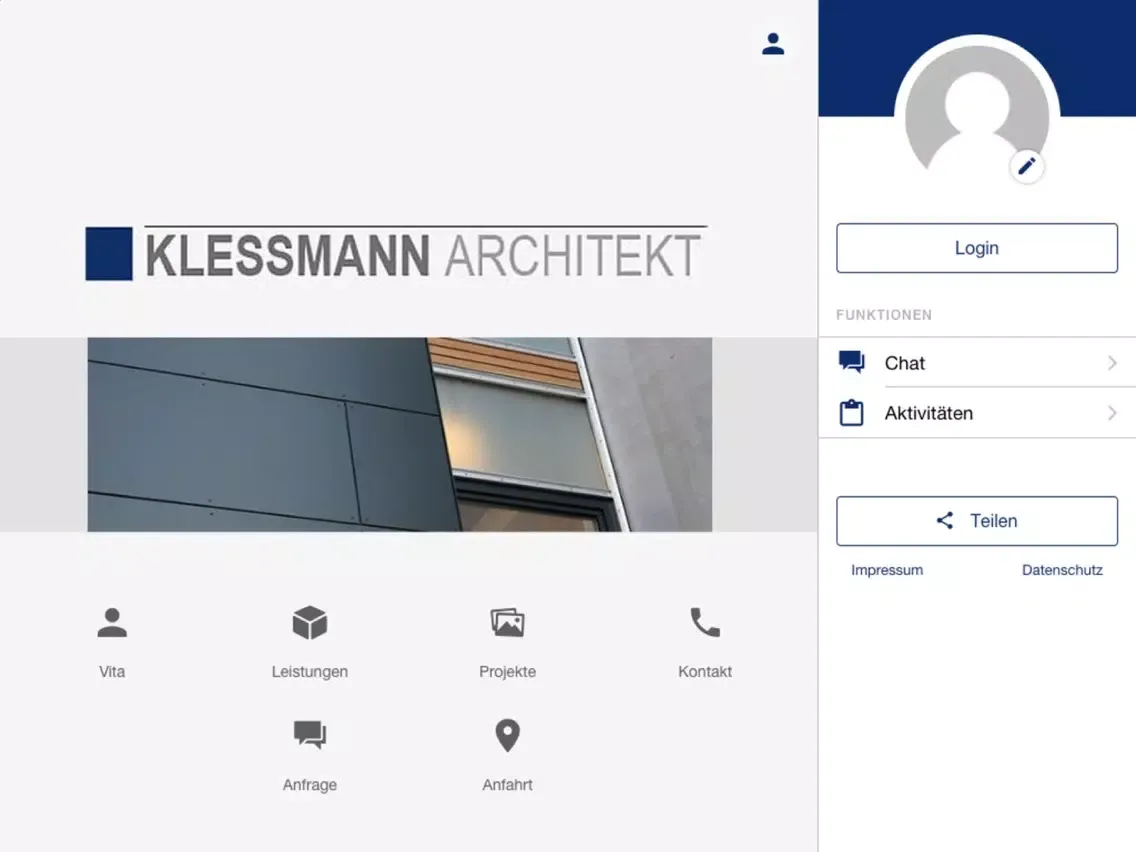 Klessmann Architektur iPad  سکرین شاٹس
