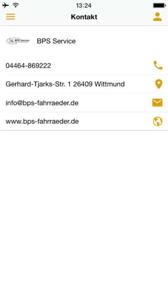 Tangkapan skrin BPS Service Fahrräder