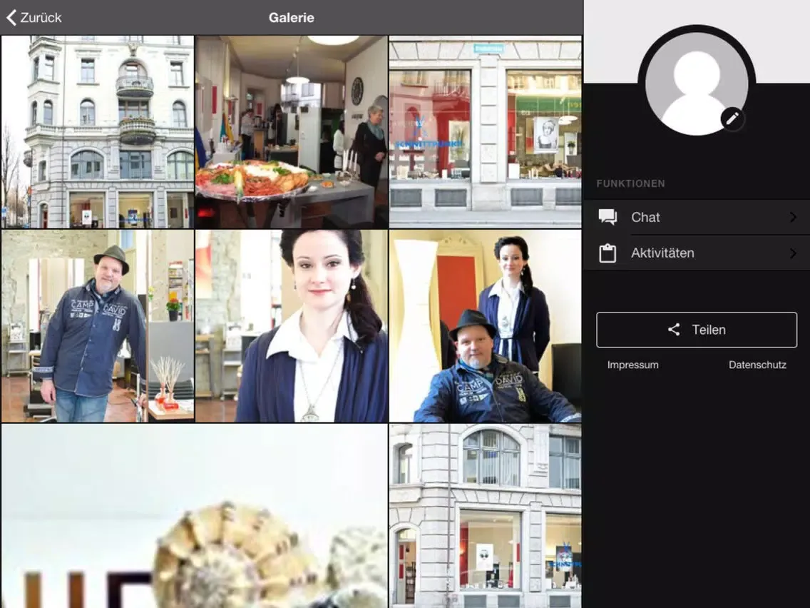 Schnittpunkt Luzern iPad  스크린샷