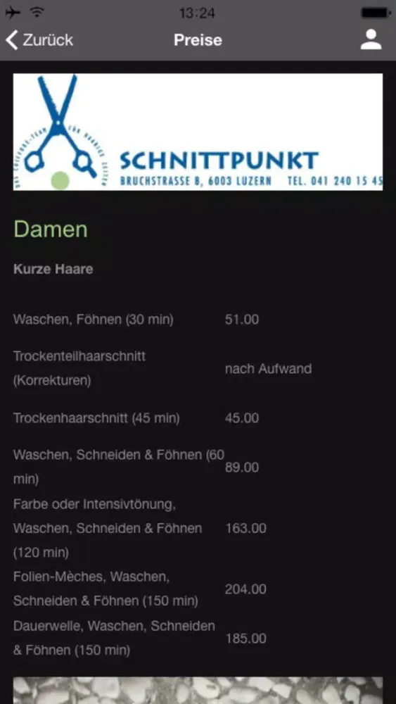 Schnittpunkt Luzern 스크린샷