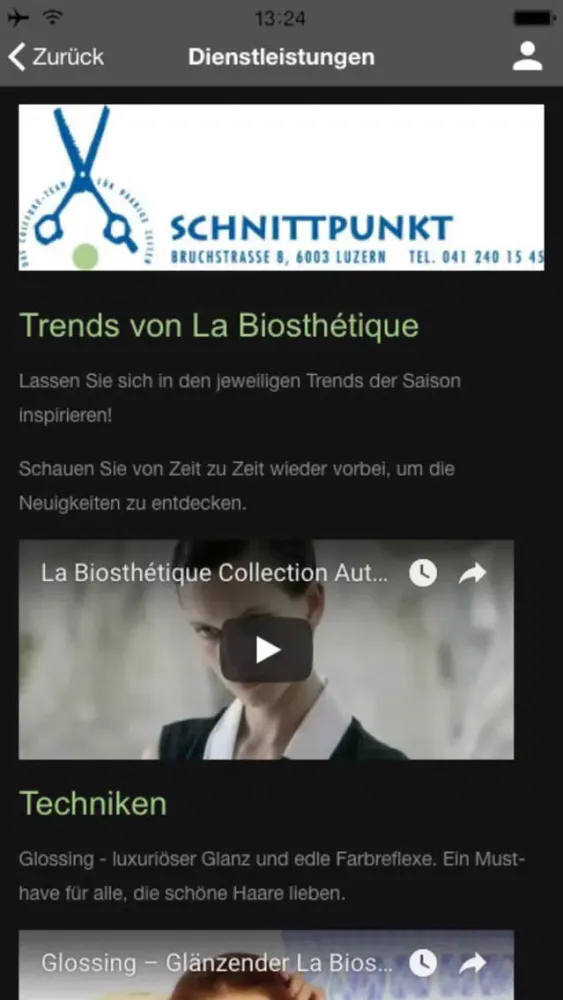 Schnittpunkt Luzern 스크린샷