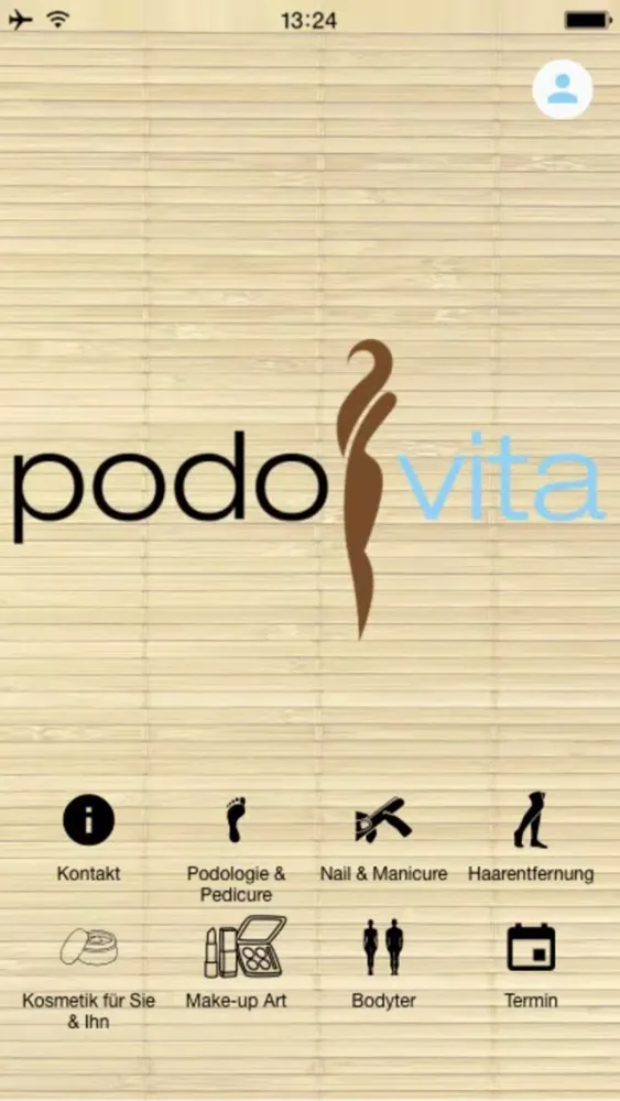 Tangkapan skrin PodoVita