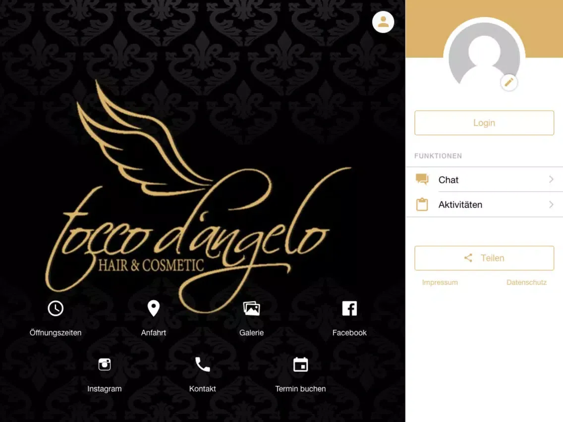 Tocco D Angelo Hairstudio iPad  スクリーンショット