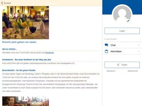 Hotel Tivoli iPad  স্ক্রিনশট