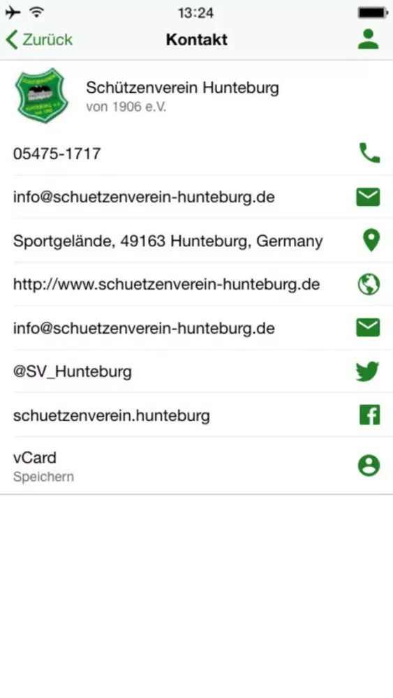 Schützenverein Hunteburg स्क्रीनशॉट