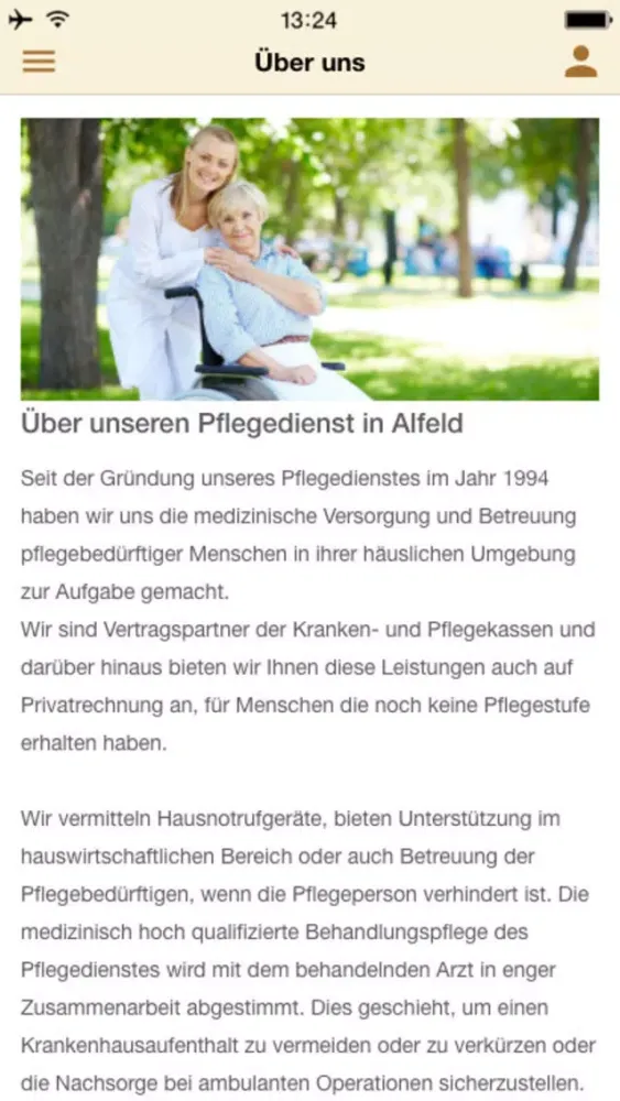 Häusliche Pflege S. Paland Screenshots