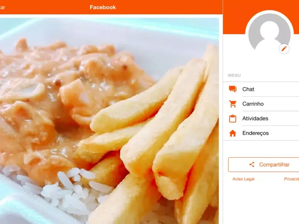 Ảnh chụp màn hình của Sabor a Mais Delivery iPad 