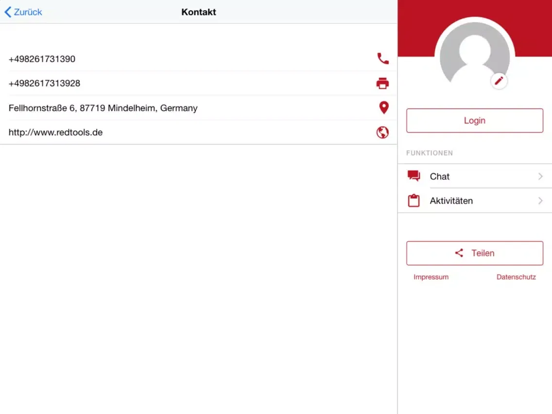 Red Tools iPad স্ক্রিনশট
