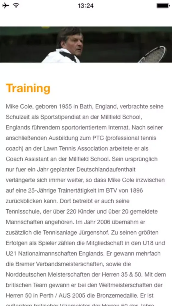 Tennisanlage Jürgenshof スクリーンショット