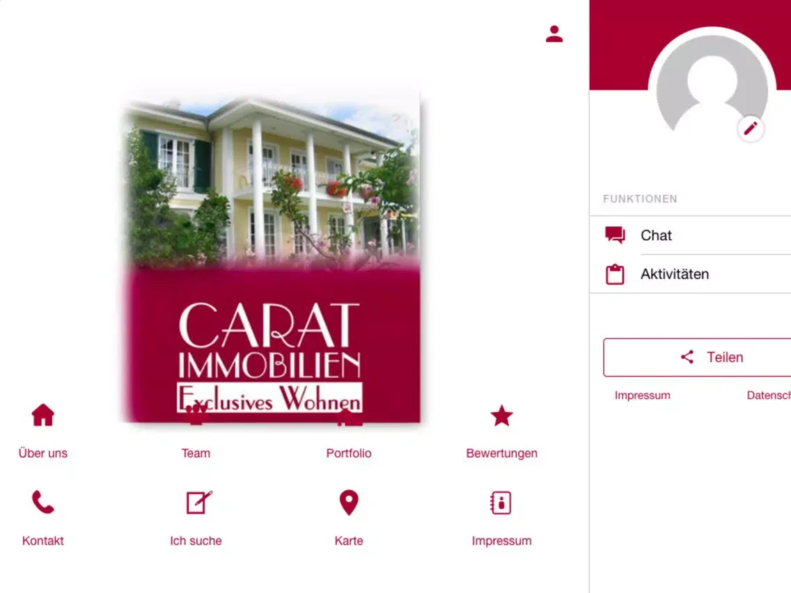 Immobilien Augsburg iPad  স্ক্রিনশট