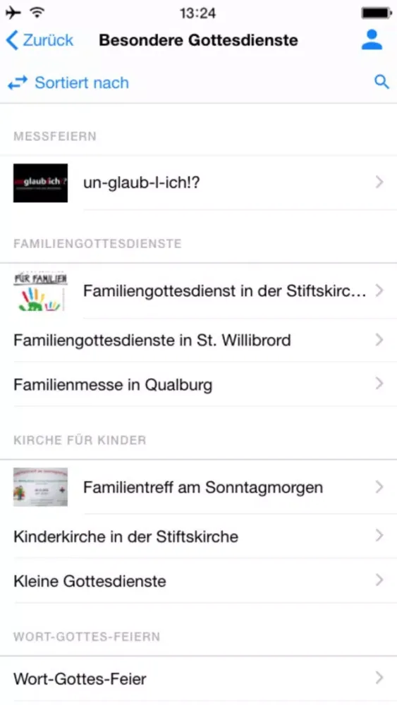 Gottesdienste im Dekanat應用截圖