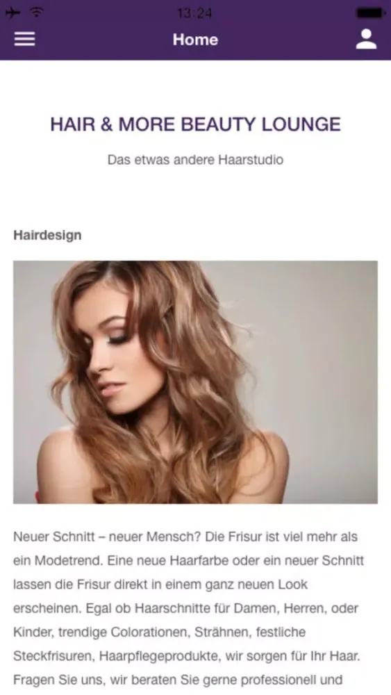 Hair & More Beauty Lounge應用截圖