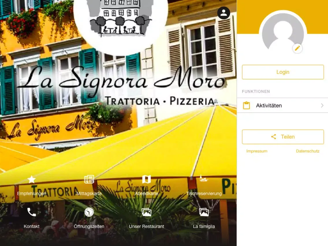 Capturas de pantalla de La Signora Moro iPad 