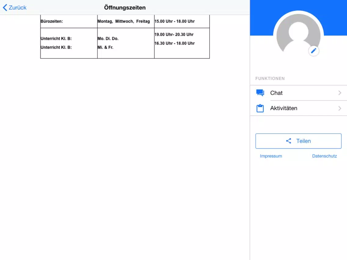 Ring Fahrschule GmbH iPad  Screenshots