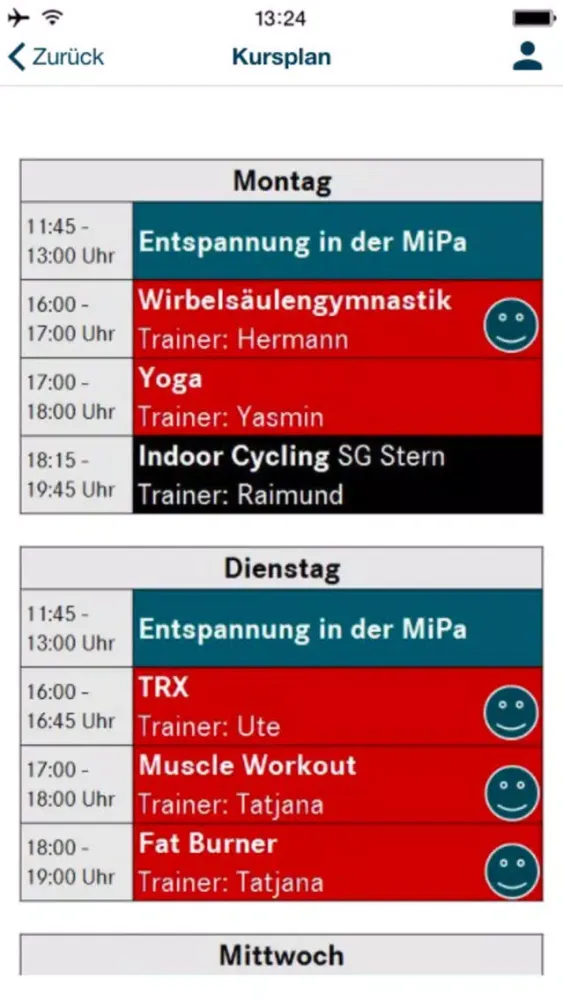 Captures d'écran de Fit Class