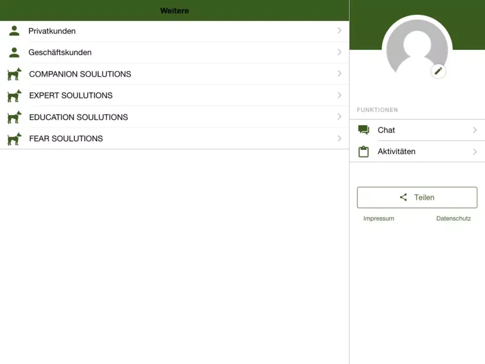 ภาพหน้าจอของ Canine Soulutions iPad 