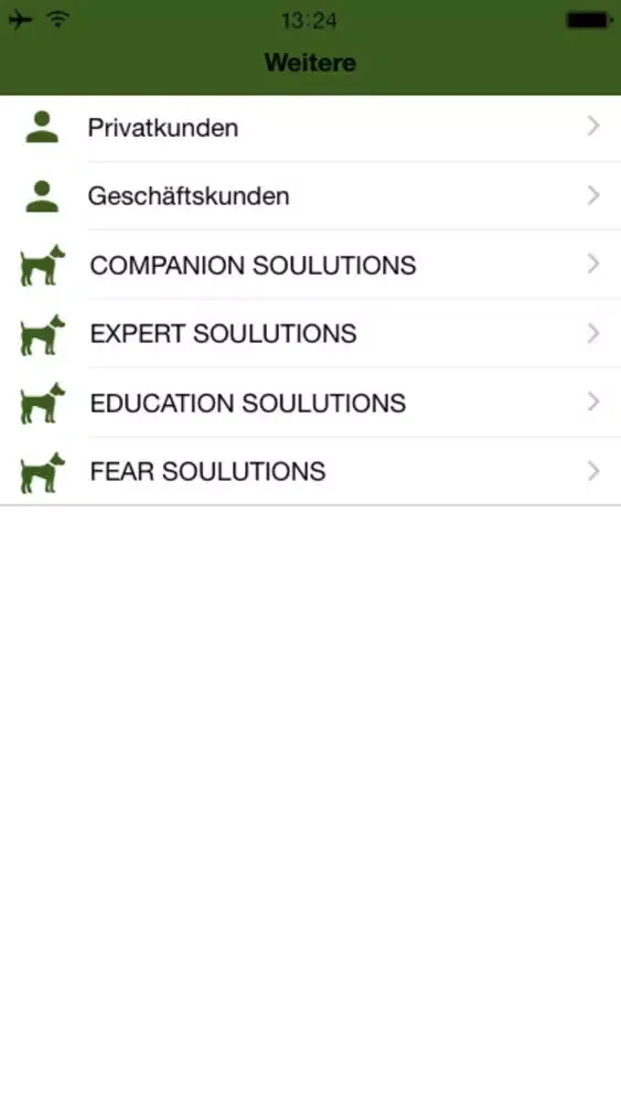ภาพหน้าจอของ Canine Soulutions