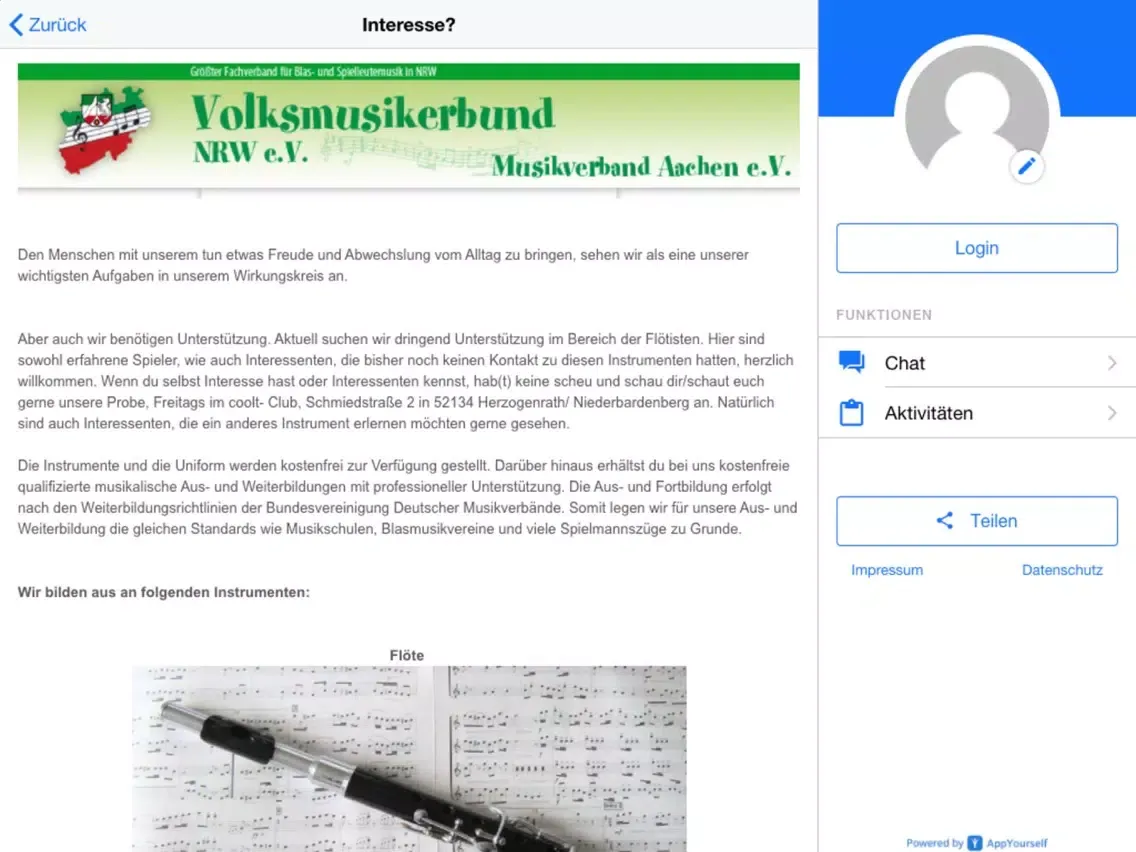 صور TPK Bardenberg 1921 e.V. iPad 
