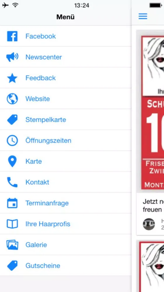 Tangkapan skrin Haarstudio Lockenkopf
