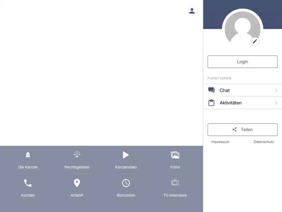 Screenshot di Dr. Lutz & Mahlmann iPad 