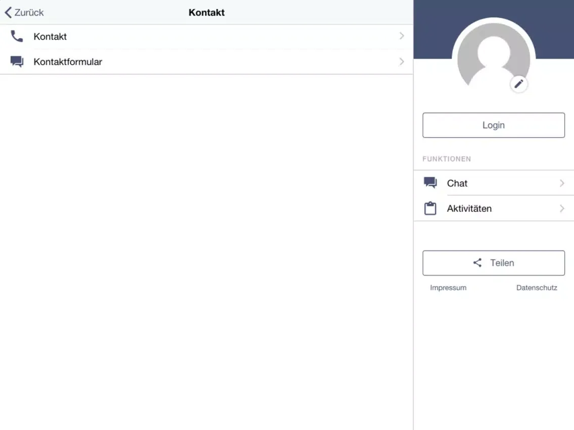 Screenshot di Dr. Lutz & Mahlmann iPad 
