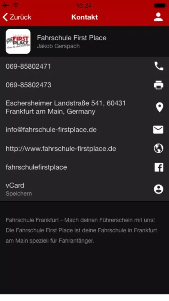 Fahrschule First Place应用截图