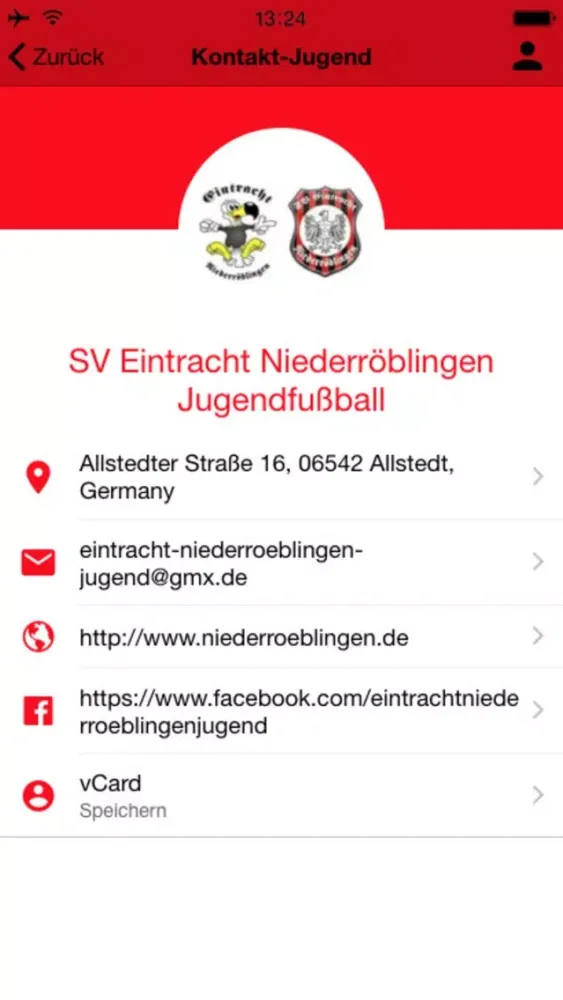 Tangkapan skrin SV Eintracht Niederröblingen