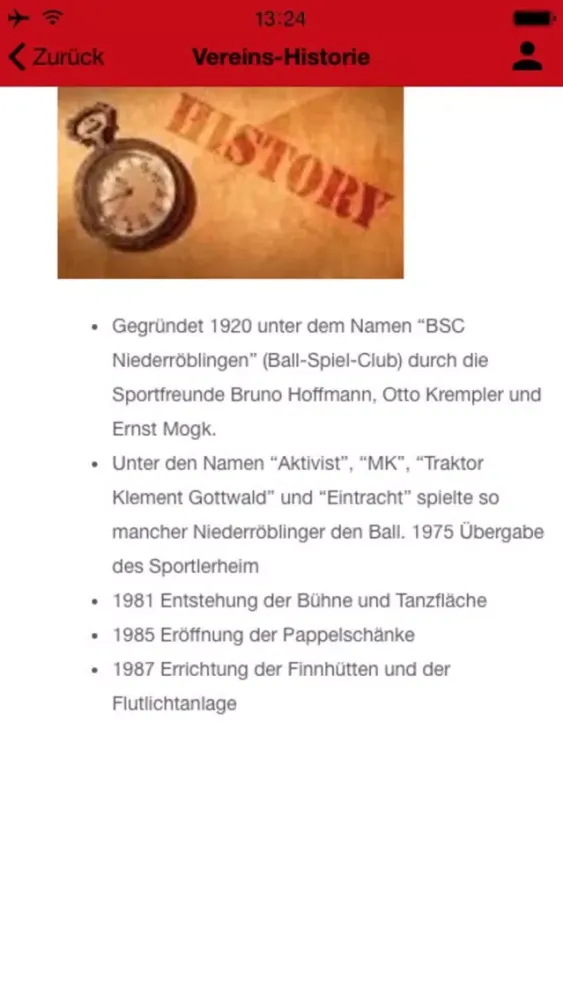Tangkapan skrin SV Eintracht Niederröblingen
