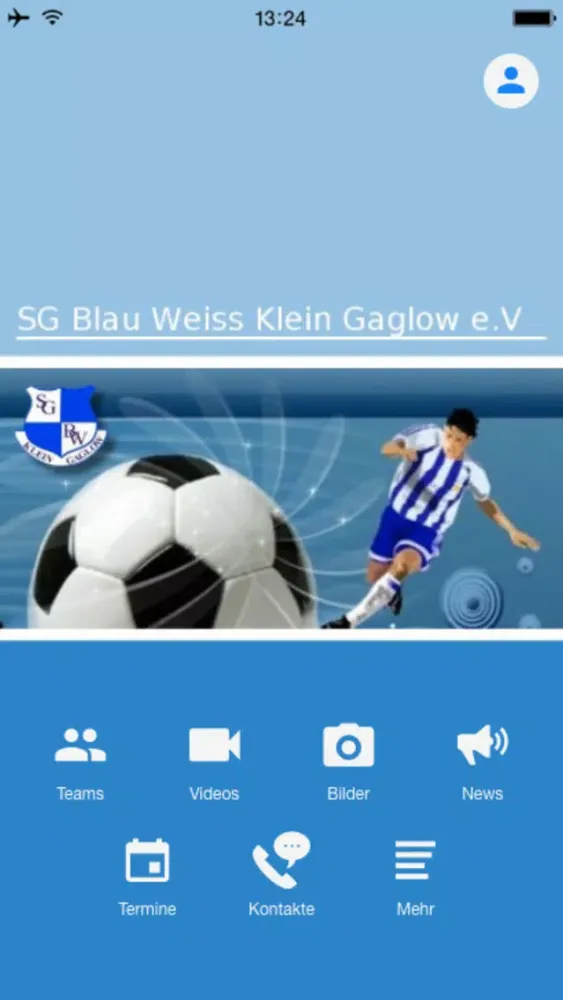 Screenshot di SG Blau Weiss Klein Gaglow e.V