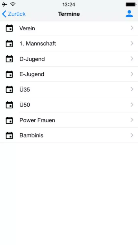 Screenshot di SG Blau Weiss Klein Gaglow e.V