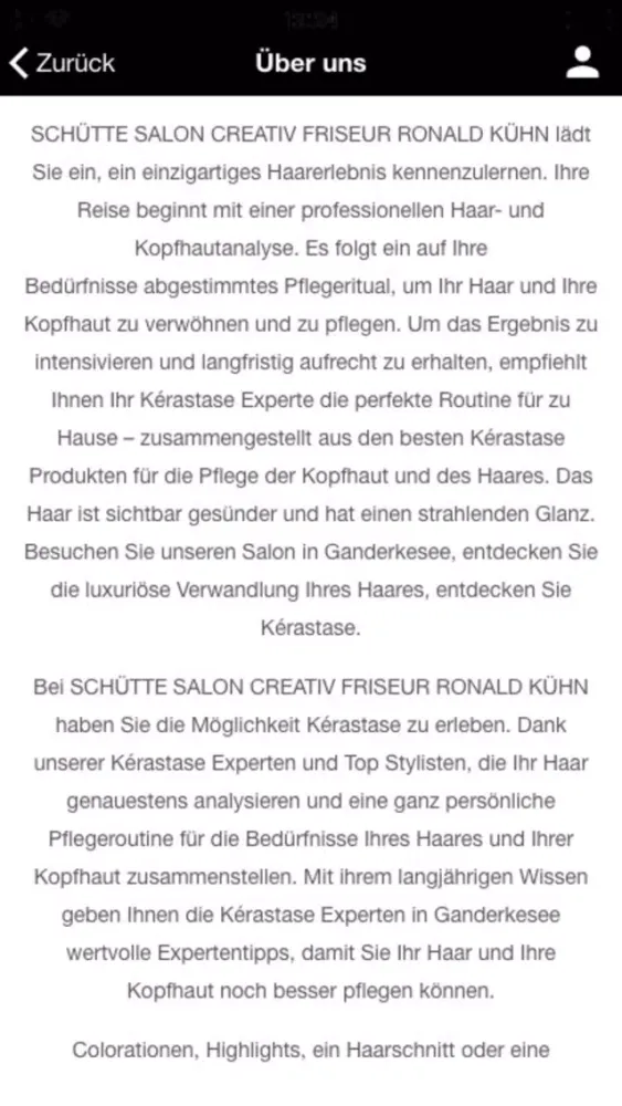 Creativ Friseur - Ronald Kühn应用截图