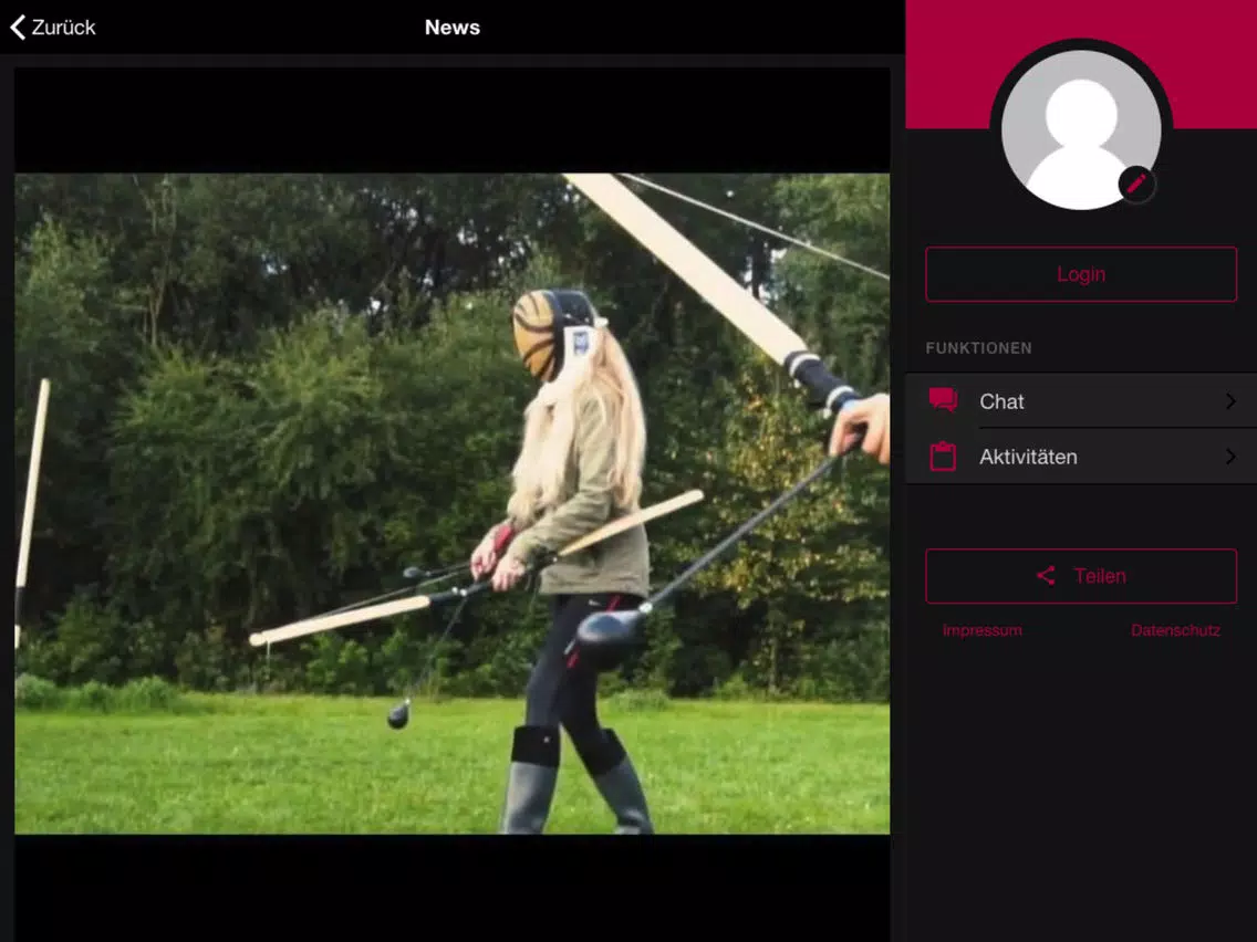Arnis Club Zürich iPad  স্ক্রিনশট