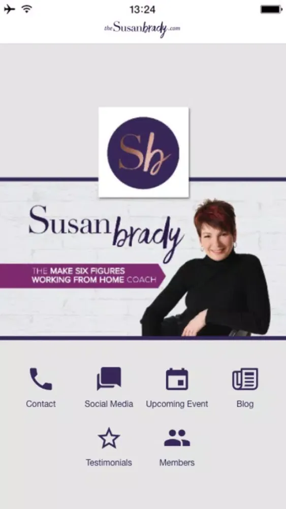 ภาพหน้าจอของ Susan Brady International
