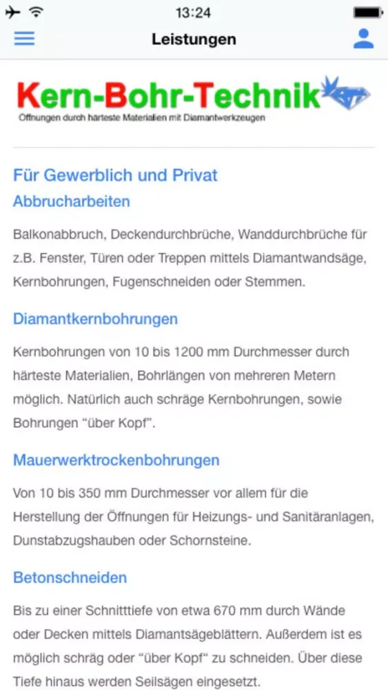 Kern-Bohr-Technik Lübeck Screenshots