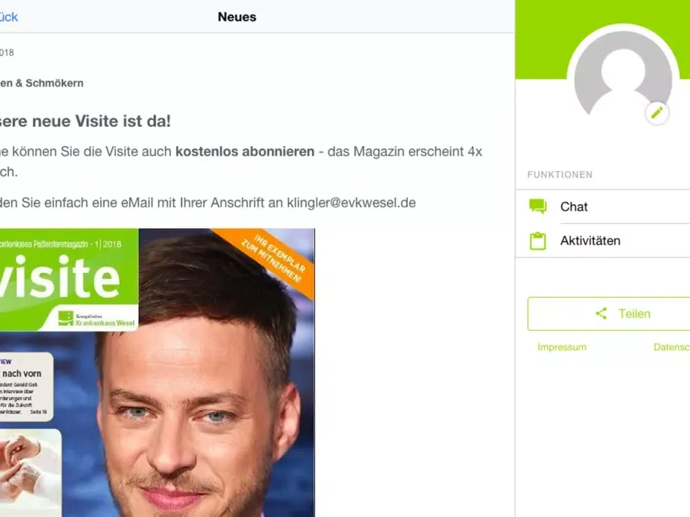 تصاویر MuM (Medizin und Mehr) iPad 