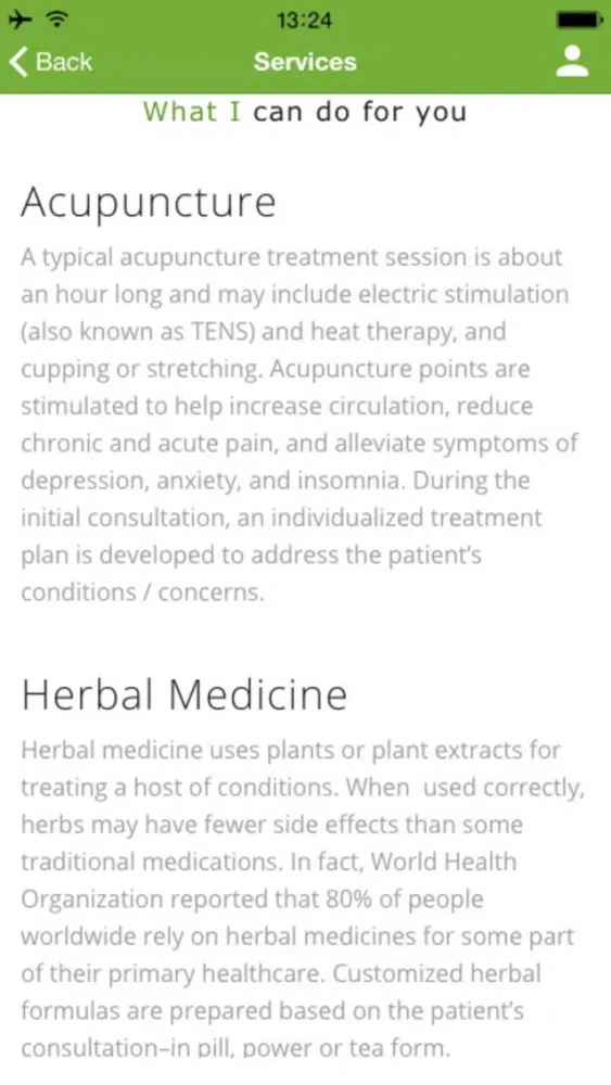 Valerio Acupuncture স্ক্রিনশট