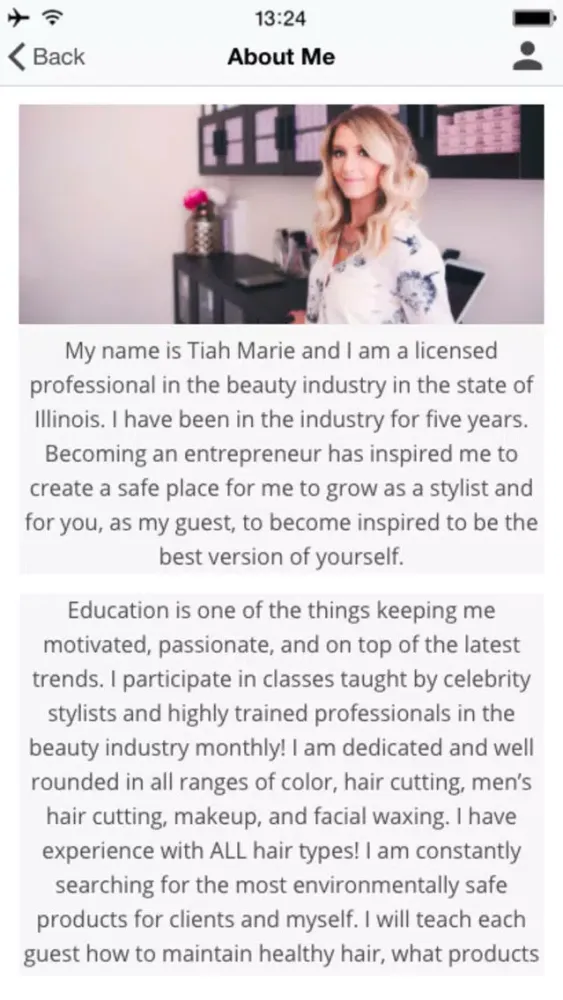 Tiah Marie Trademark Beauty スクリーンショット