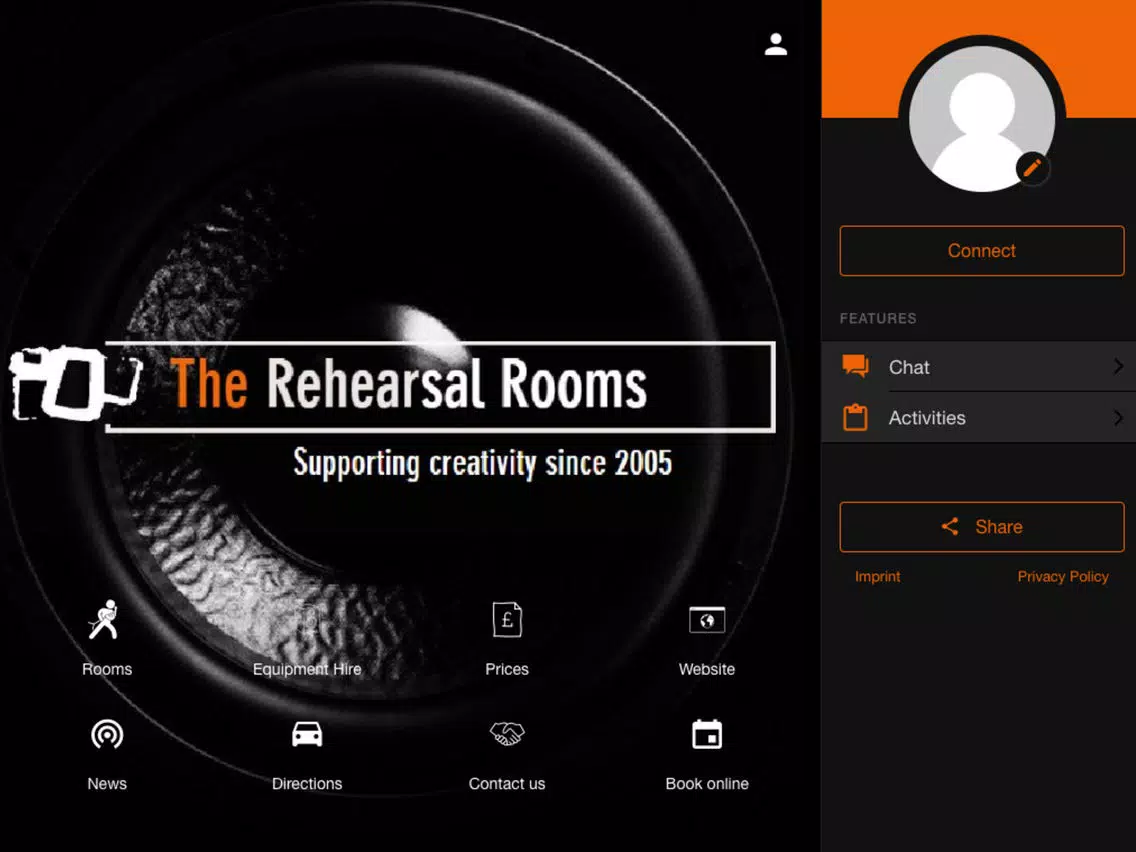 The Rehearsal Rooms iPad 应用截图