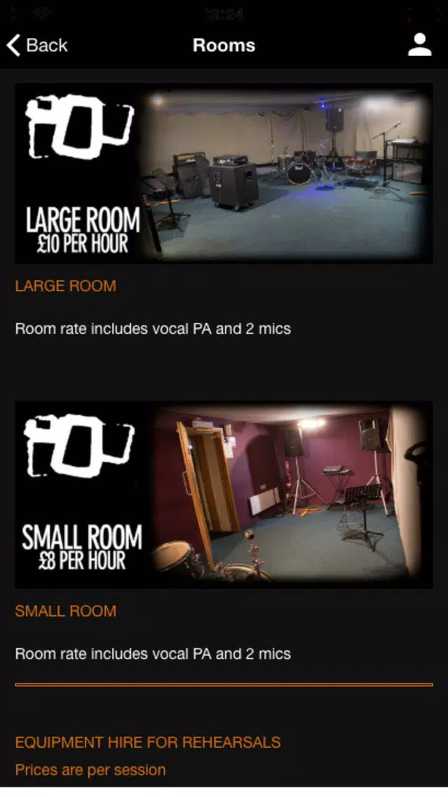 The Rehearsal Rooms应用截图
