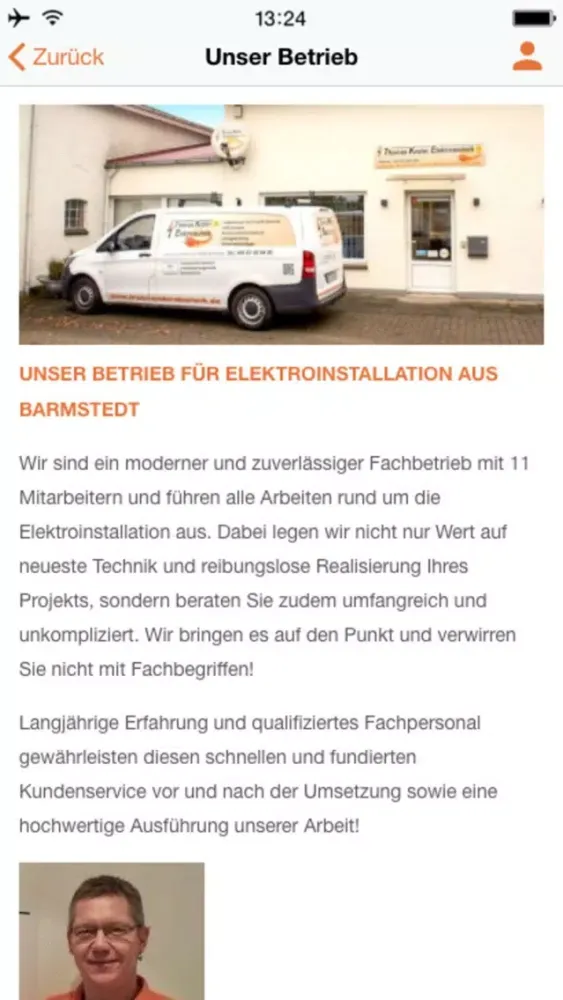 Capturas de pantalla de Krohn Elektrotechnik