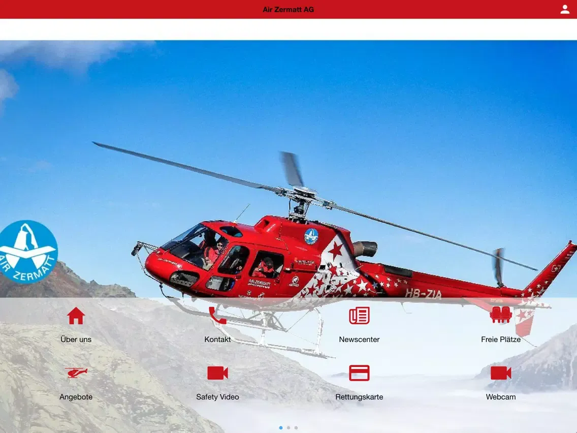 Air Zermatt AG iPad 应用截图