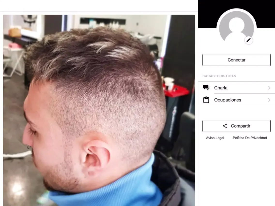 Zrzuty ekranu DLC Peluqueros iPad 