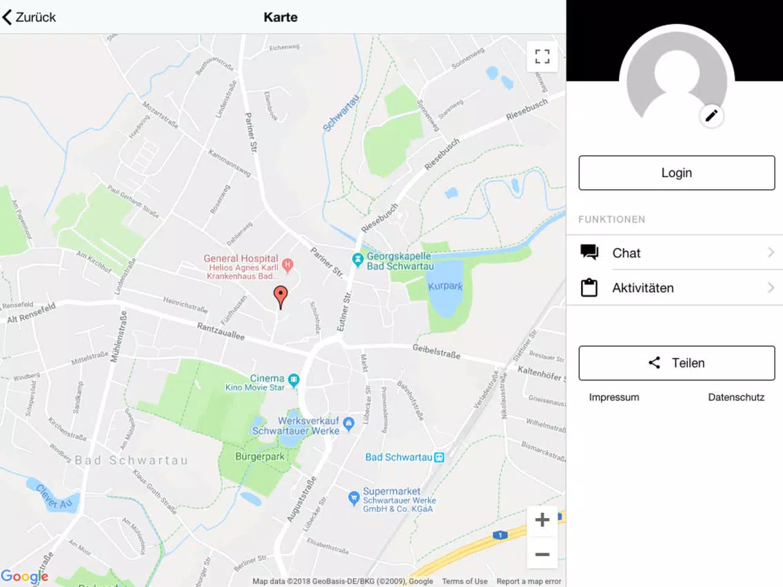 Natürlich schön iPad  Screenshots