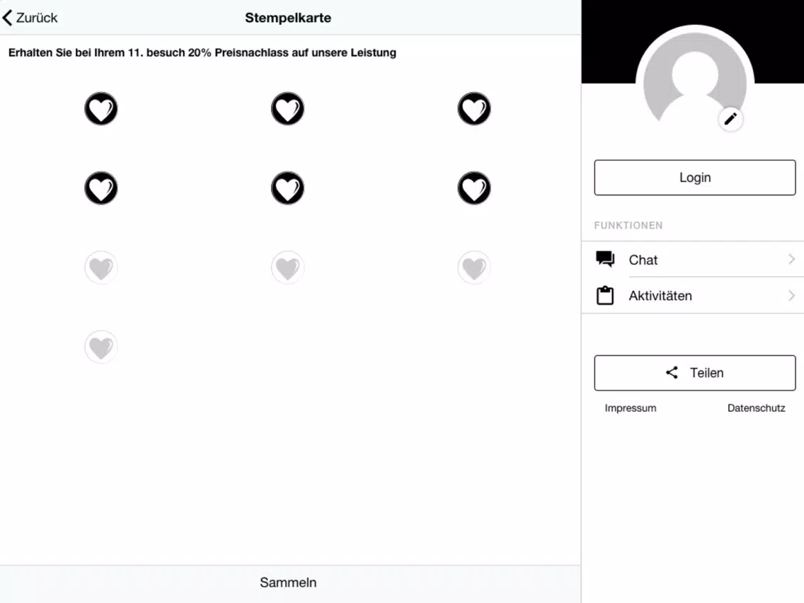 Natürlich schön iPad  Screenshots