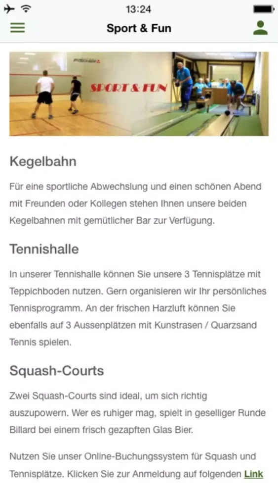 Sporthotel Wernigerode Ekran Görüntüleri